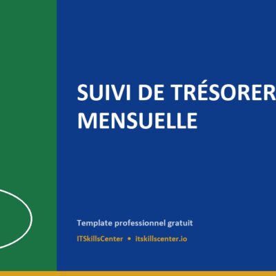 Suivi de Trésorerie Mensuelle