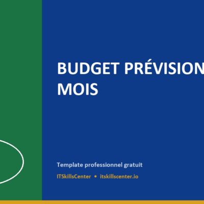 Budget Prévisionnel 12 mois