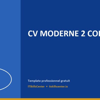 CV Moderne 2 Colonnes