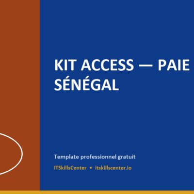 Kit Access — Paie Sénégal