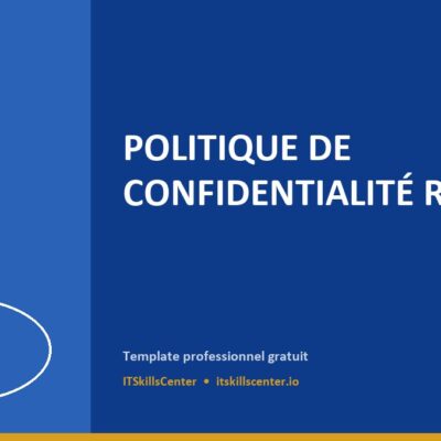 Politique de Confidentialité RGPD