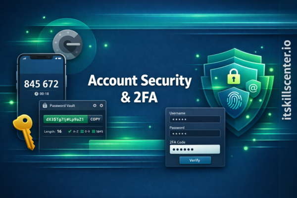 حماية حساباتك على الإنترنت: دليل المصادقة الثنائية وإدارة كلمات المرور بأمان