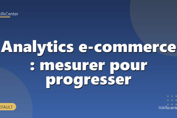 Analytics e-commerce : mesurer pour progresser