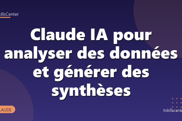 Claude IA pour analyser des données et générer des synthèses