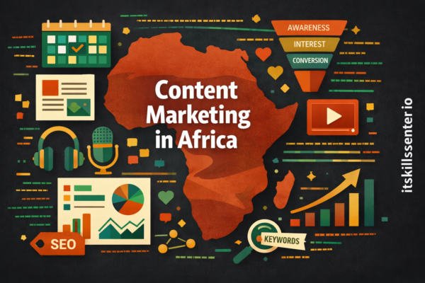 استراتيجيات التسويق بالمحتوى في أفريقيا: مدونات وفيديو وبودكاست وتحسين محركات البحث