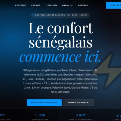 Diëkk – Thème WordPress E-commerce Électroménager Gratuit