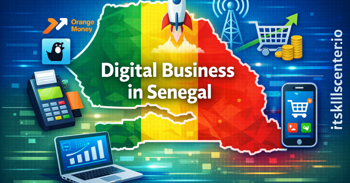 إطلاق مشروع رقمي ناجح في السنغال: Orange Money وWave والتجارة الإلكترونية وريادة الأعمال الرقمية