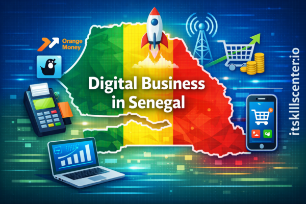 إطلاق مشروع رقمي ناجح في السنغال: Orange Money وWave والتجارة الإلكترونية وريادة الأعمال الرقمية