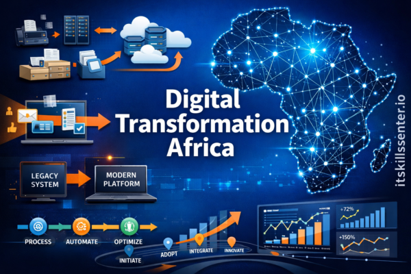 التحول الرقمي للشركات التقليدية في أفريقيا: دليل خطوة بخطوة للتحول الرقمي