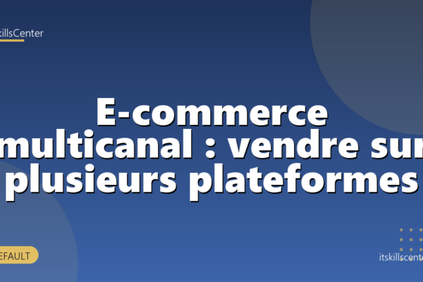 E-commerce multicanal : vendre sur plusieurs plateformes