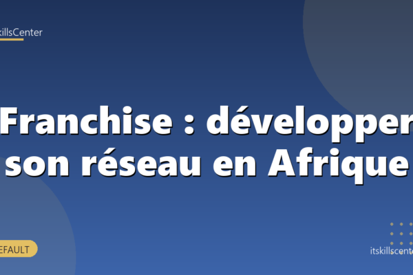 Franchise : développer son réseau en Afrique