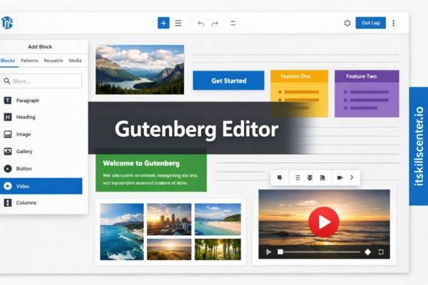 إتقان محرر غوتنبرغ في ووردبريس: بلوكات المحتوى وتخطيط الصفحات وأدوات التحرير المرئي