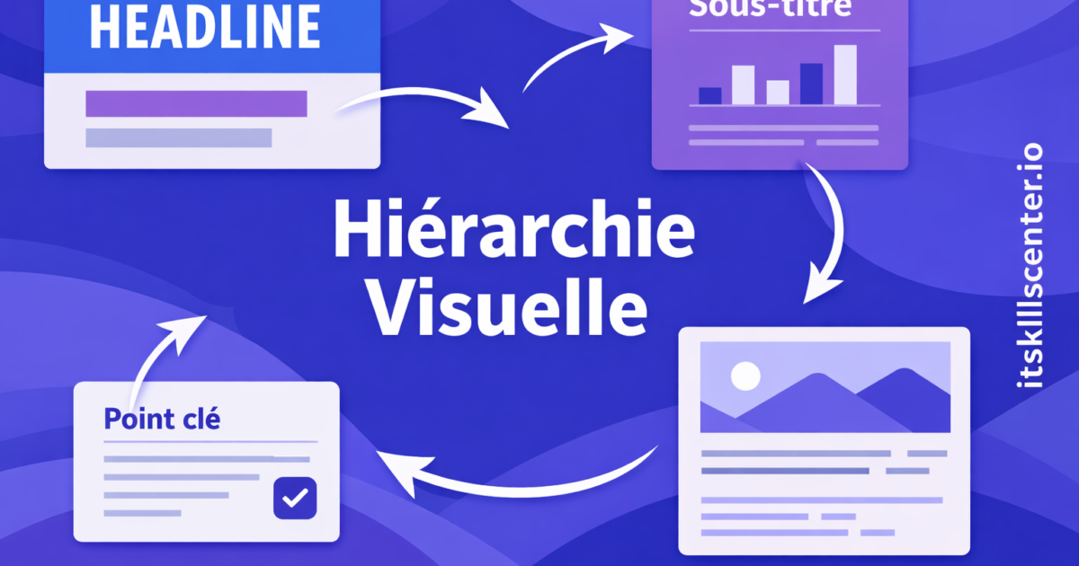 Les principes de la hiérarchie visuelle pour guider le regard utilisateur