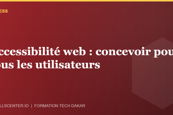 Miniature - Accessibilité web : concevoir pour tous les utilisateurs