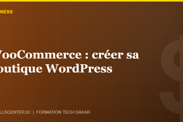 Miniature - WooCommerce : créer sa boutique WordPress