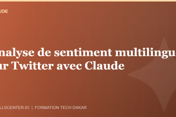 Miniature - Analyse de sentiment multilingue sur Twitter avec Claude