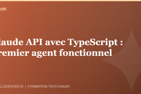 Miniature - Claude API avec TypeScript : premier agent fonctionnel
