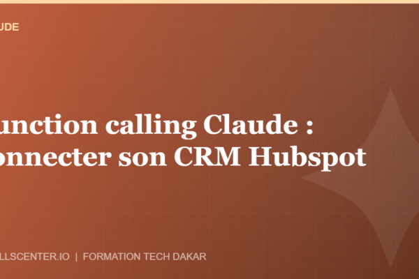 Miniature - Function calling Claude : connecter son CRM Hubspot