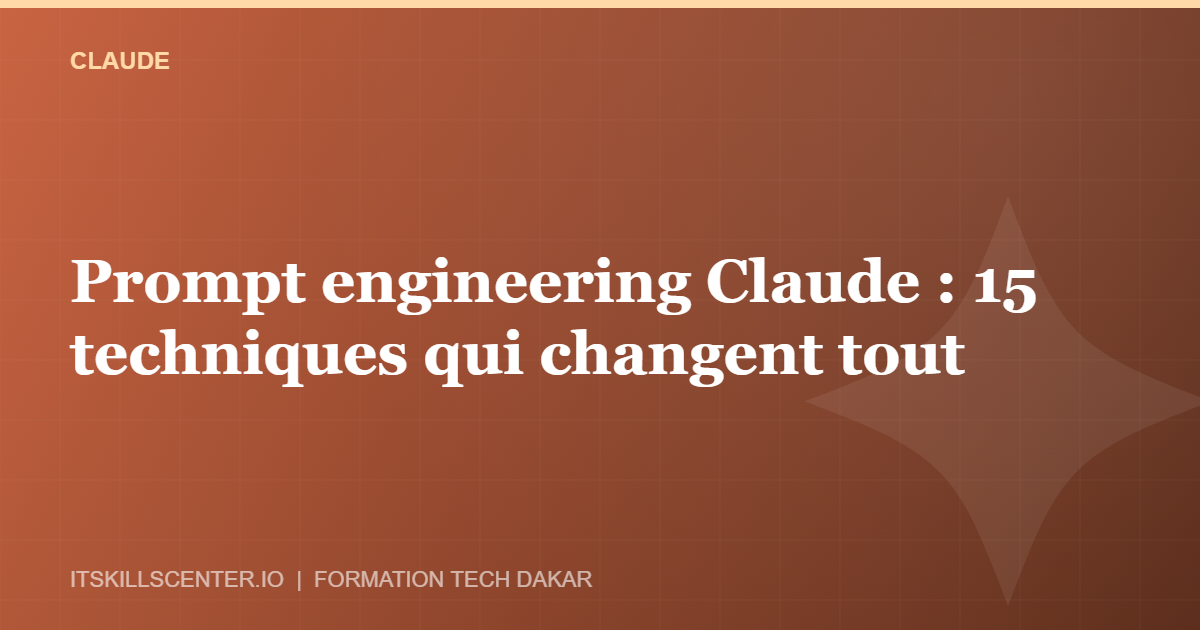 Miniature - Prompt engineering Claude : 15 techniques qui changent tout