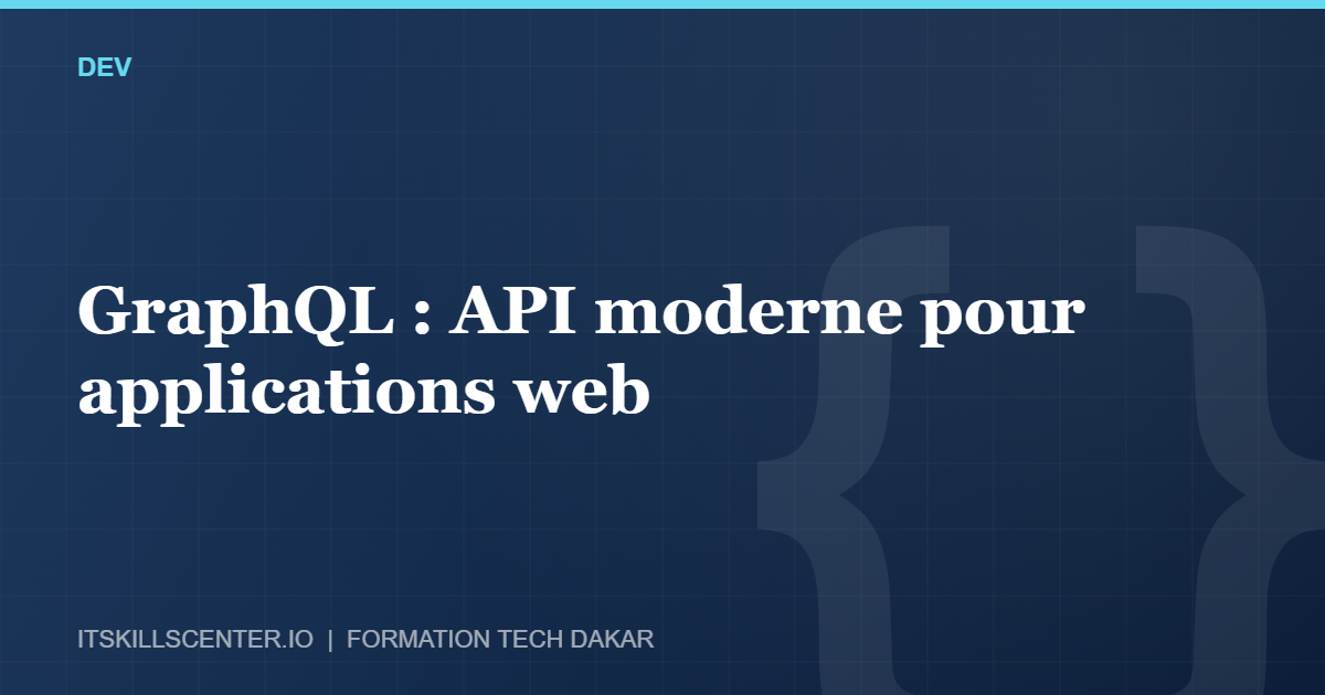 Miniature - GraphQL : API moderne pour applications web