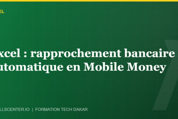 Miniature - Excel : rapprochement bancaire automatique en Mobile Money