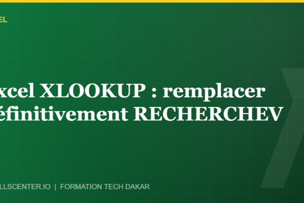 Miniature - Excel XLOOKUP : remplacer définitivement RECHERCHEV