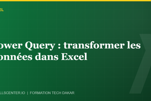 Miniature - Power Query : transformer les données dans Excel