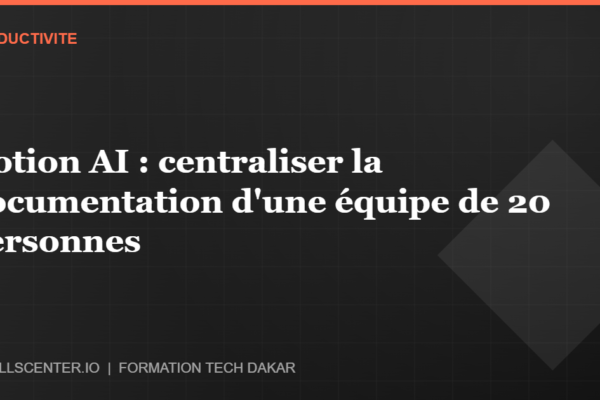Miniature - Notion AI : centraliser la documentation d'une équipe de 20 personnes