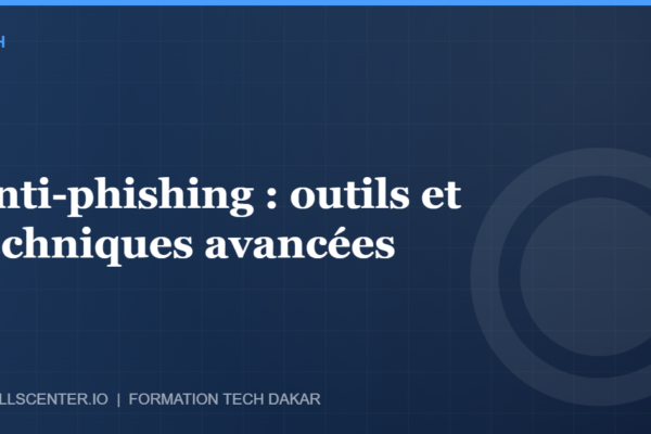 Miniature - Anti-phishing : outils et techniques avancées