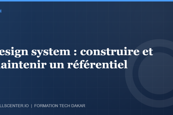 Miniature - Design system : construire et maintenir un référentiel