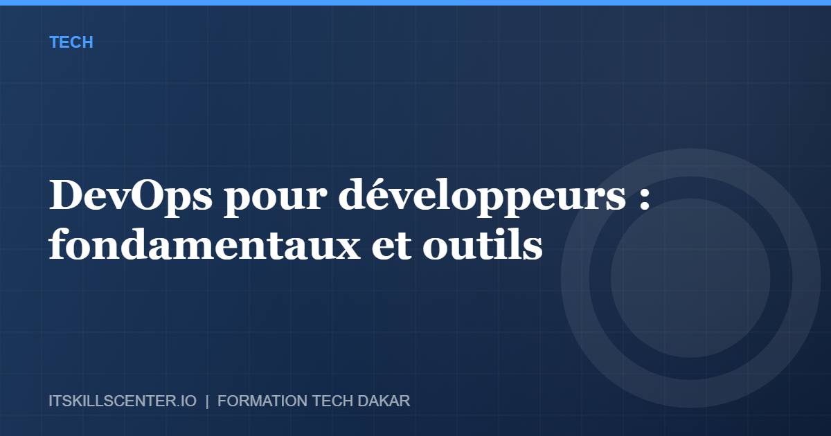 Miniature - DevOps pour développeurs : fondamentaux et outils