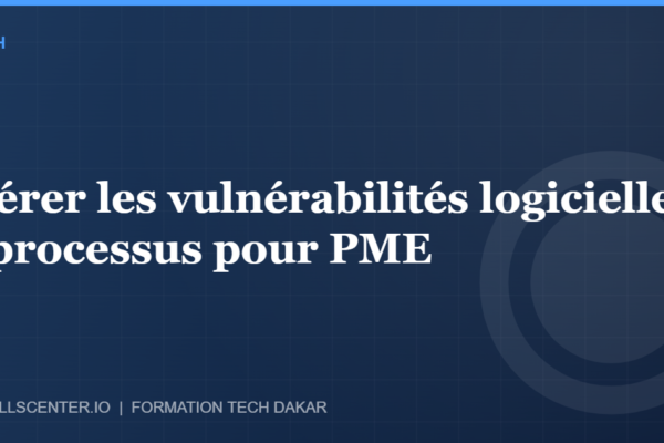 Miniature - Gérer les vulnérabilités logicielles : processus pour PME