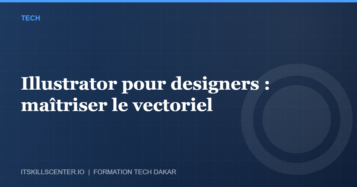 Miniature - Illustrator pour designers : maîtriser le vectoriel