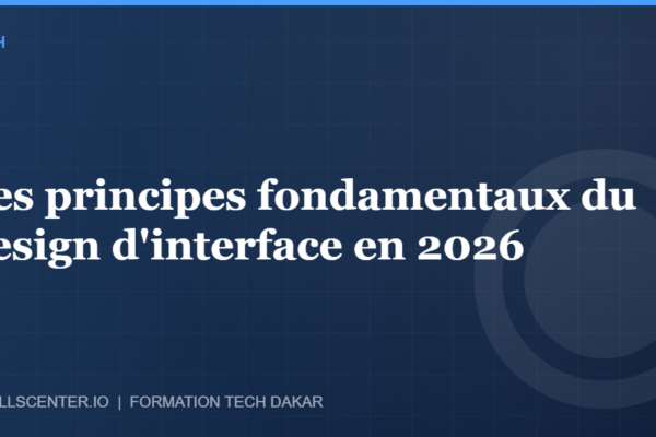 Miniature - Les principes fondamentaux du design d'interface en 2026