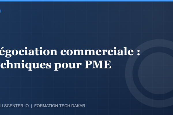 Miniature - Négociation commerciale : techniques pour PME