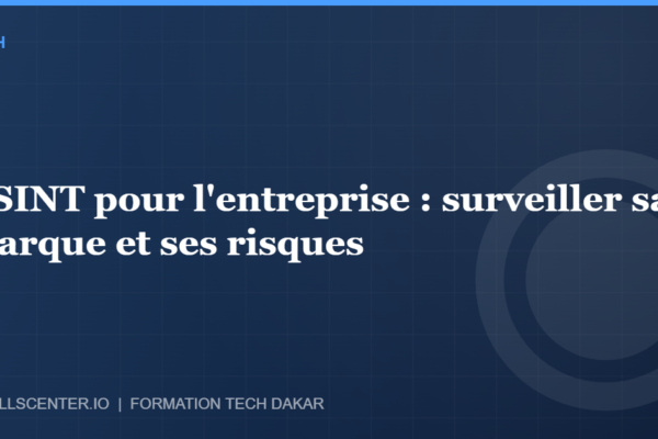 Miniature - OSINT pour l'entreprise : surveiller sa marque et ses risques
