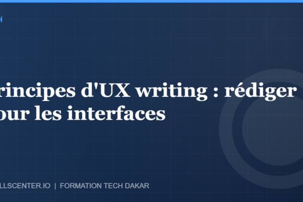 Miniature - Principes d'UX writing : rédiger pour les interfaces