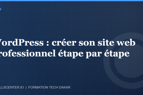 Miniature - WordPress : créer son site web professionnel étape par étape