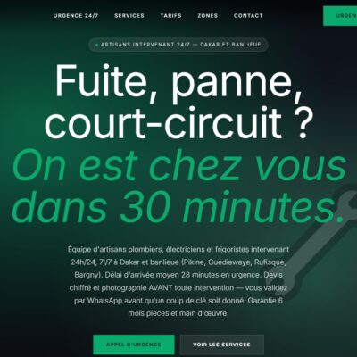 Jubël – Thème WordPress Plombier & Artisan Gratuit