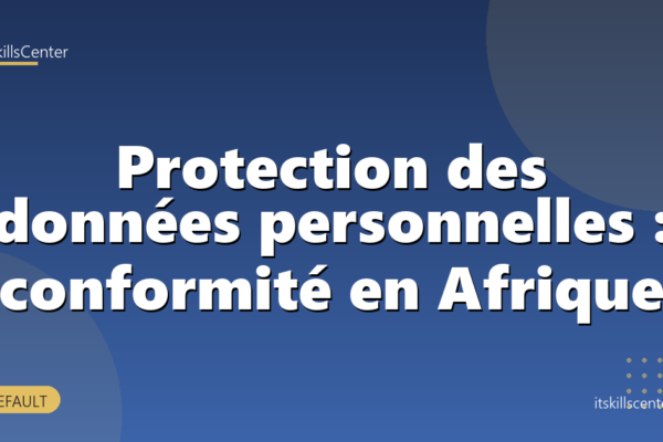 Protection des données personnelles : conformité en Afrique