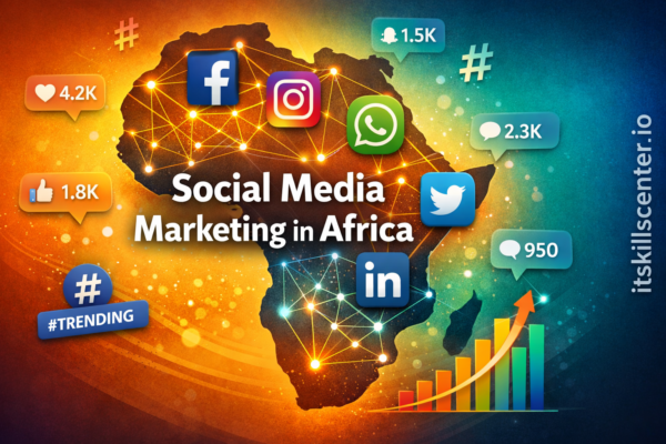 التسويق عبر وسائل التواصل الاجتماعي في أفريقيا: فيسبوك وإنستغرام وواتساب وتويتر ولينكدإن