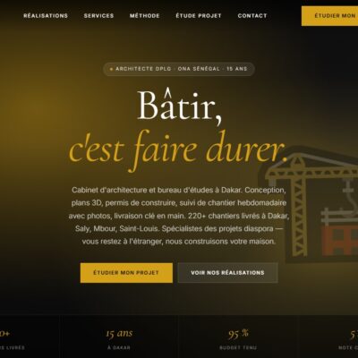 Tabax – Thème WordPress Architecte & BTP Gratuit