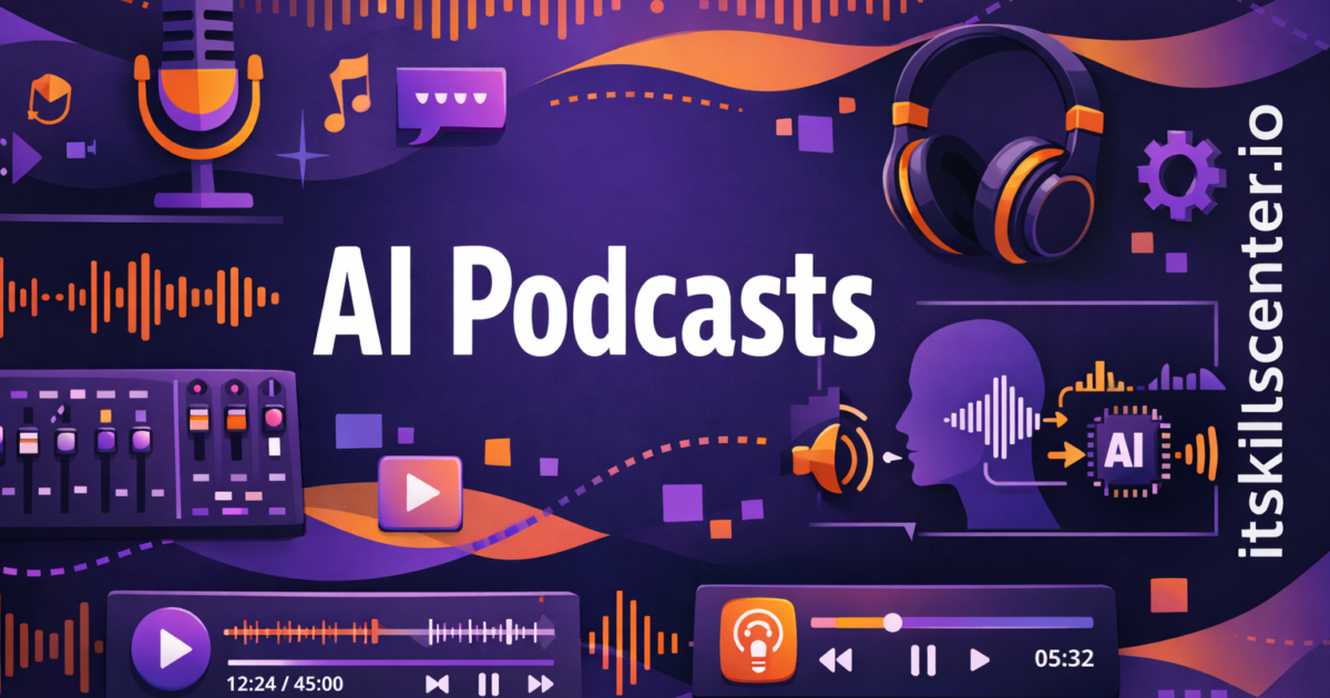 Tutoriel pour créer des podcasts avec l'intelligence artificielle et la voix synthétique